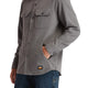 Timberland Pro Men's Mill River Fleece Work Shirt Jacket - Pewter - TB0A1VCQ060  - Overlook Boots