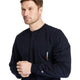 Timberland Pro Men's Flame Resistant Long Sleeve Work Henley - Navy - TB0A23P4410  - Overlook Boots
