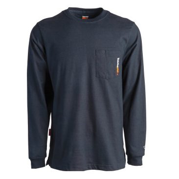 Timberland Pro Men's Flame Resistant Pocket Work T-Shirt - Black- TB0A23PF001 Small / Black - Overlook Boots
