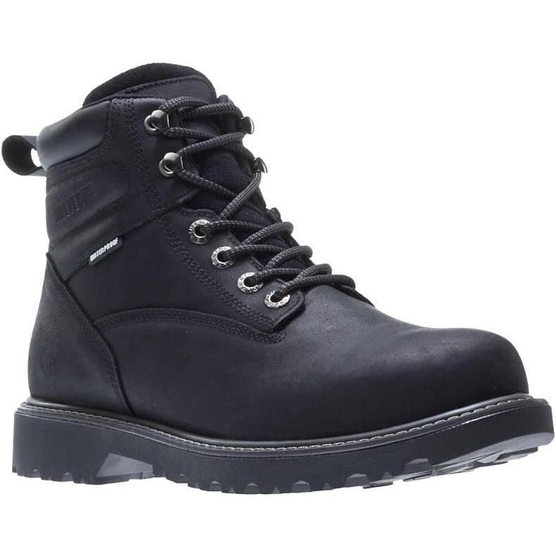 Wolverine Men's 6" Floorhand Steel Toe Waterproof Work Boot - Brown - W10691 7 / Medium / Brown - Overlook Boots
