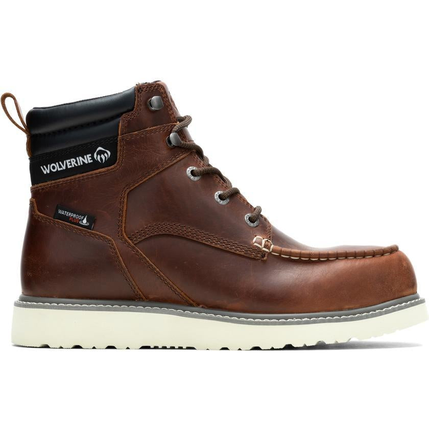 Wolverine Men's Trade Wedge Waterproof Work Boot - Rust - W230056 6 / Medium / Rust - Overlook Boots