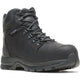 Wolverine Men's Grayson Mid Steel Toe Waterproof Work Boot - Black - W211042 7 / Medium / Black - Overlook Boots