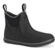 Xtratuf Men's Leather 6" Ankle Deck Waterproof Work Boot - Black - XAL-000 7 / Black - Overlook Boots