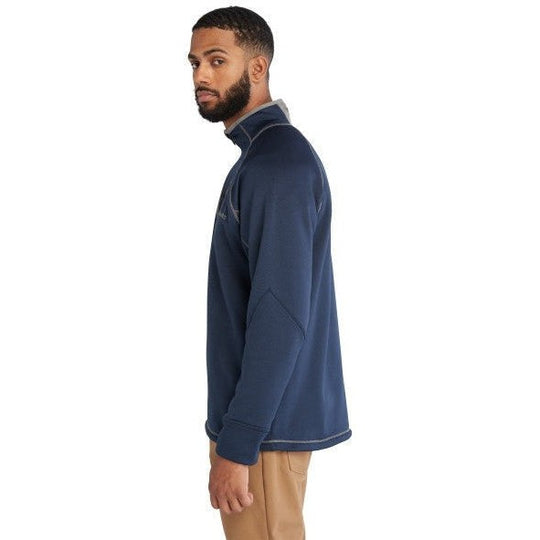 Timberland Pro Reaxion Chamarra Polar para Hombre, Cierre de 1/4, Corte Atlético - Azul Marino - TB0A55RV440 - Imagen 6
