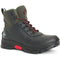 Muck Apex Lace Up Bota para Exteriores para Hombre, Impermeable - Negro - AXML-000