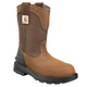 Carhartt Men's Ironwood 11" Waterproof Wellington Alloy Toe Work Boot - Brown - FT1500-M 8 / Medium / Brown - Overlook Boots