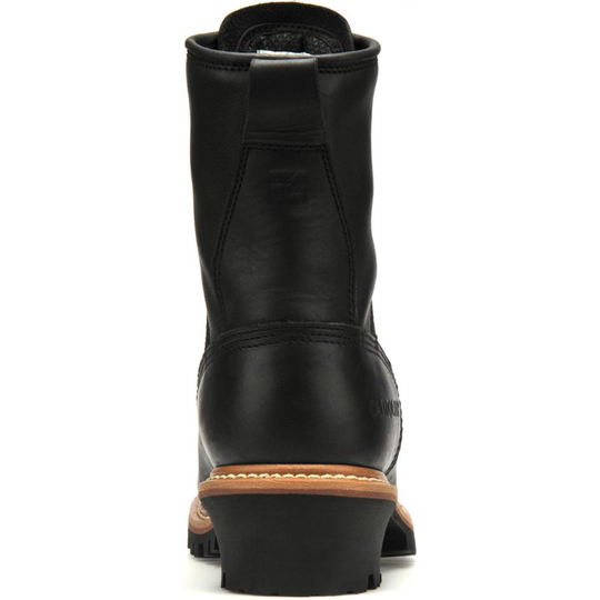 Carolina Men's Elm 8" Waterproof Logger Work Boot - Black - CA8823  - Overlook Boots