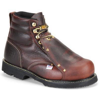Carolina Men's INT Lo USA Made 6" External Metguard Work Boot - Briar - 508 4 / Medium / Brown - Overlook Boots