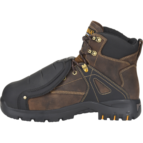 Carolina Men's Miter EXT 6" Composite Toe Waterproof External Metguard Work Boot - Brown - CA5586 - Overlook Boots