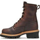 Carolina Women's Elm 8" Steel Toe Logger Work Boot - Dark Brown - CA1421 - Overlook Boots