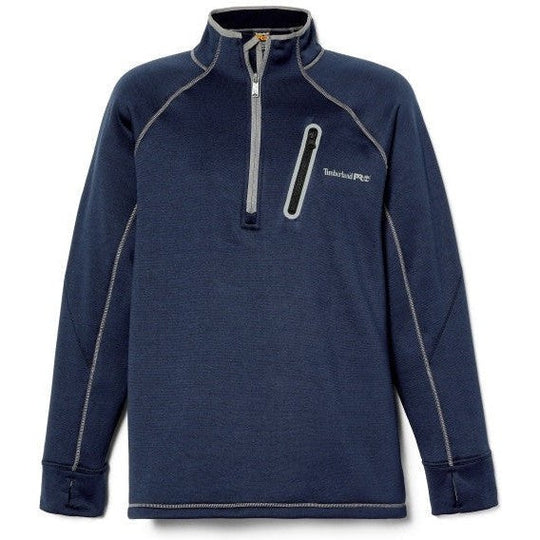 Timberland Pro Reaxion Chamarra Polar para Hombre, Cierre de 1/4, Corte Atlético - Azul Marino - TB0A55RV440 - Imagen 8