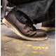 Danner Men's Bull Run USA Made 6" Moc Steel Toe Work Boot Brown 15564 - Overlook Boots