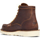 Danner Men's Bull Run USA Made 6" Moc Toe Wedge Work Boot - Brown - 15563 - Overlook Boots