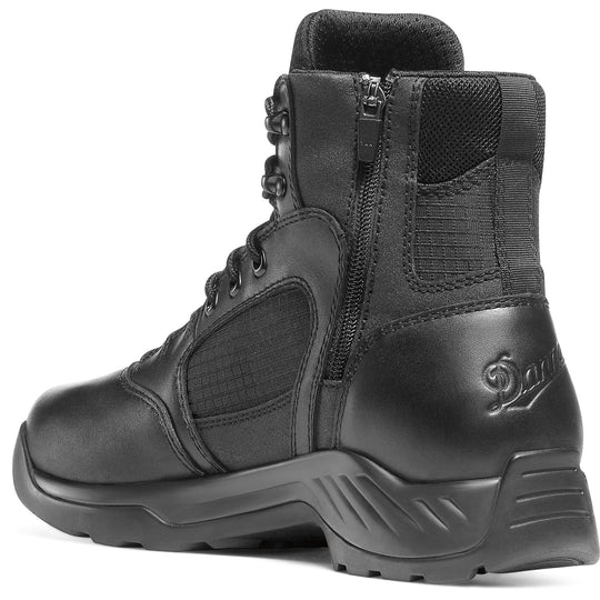 Danner Men's Kinetic 6" Side Zipper Waterproof Duty Boot - Black - 28017 - Overlook Boots