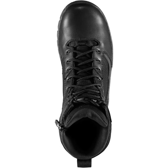 Danner Men's Lookout 8" Side Zipper Waterproof Duty Boot - Black - 23824 - Overlook Boots