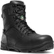 Danner Men's Lookout EMS 8" Side Zipper Composite Toe Waterproof Duty Boot Black 23826 3 / Narrow / Black - Overlook Boots