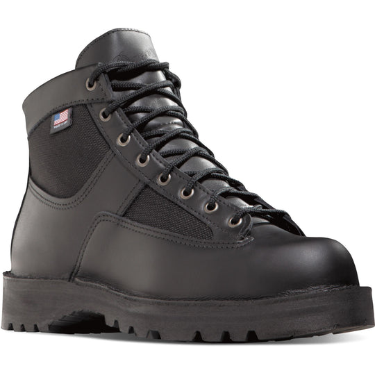 Danner Patrol Bota de Servicio para Hombre, 6 Pulgadas, Impermeable, Hecha en EE. UU. - Negro - 25200