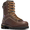 Danner Men's Quarry USA Made 8" Soft Toe Waterproof Work Boot - Brown - 17305 7 / Medium / Brown - Overlook Boots