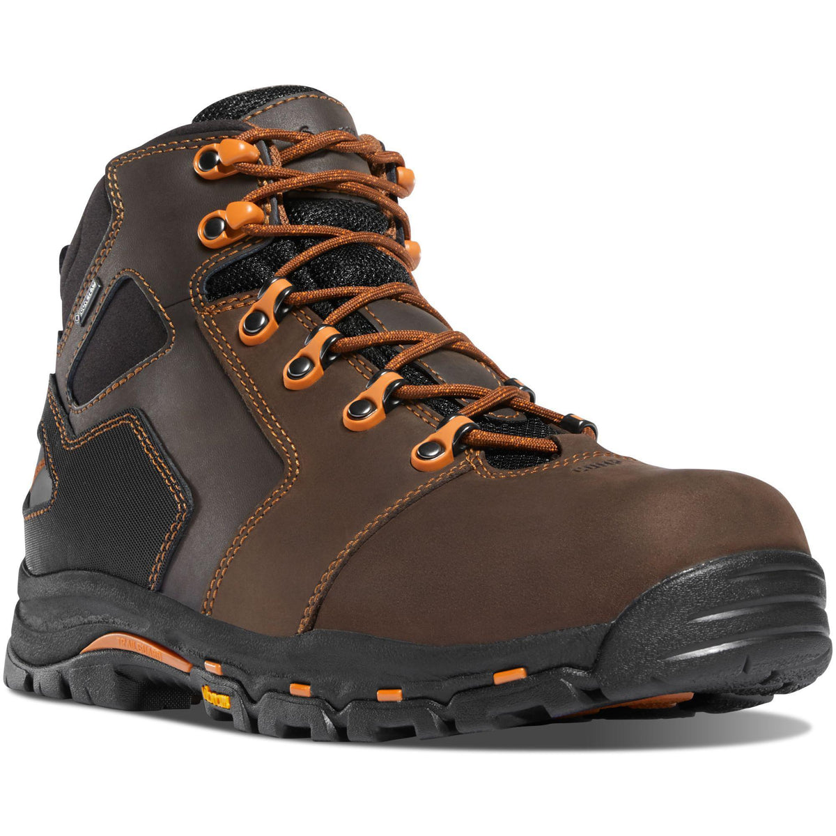 Danner Men's Vicious 4.5" Composite Toe Waterproof Work Boot - Brown - 13860 7 / Medium / Brown - Overlook Boots