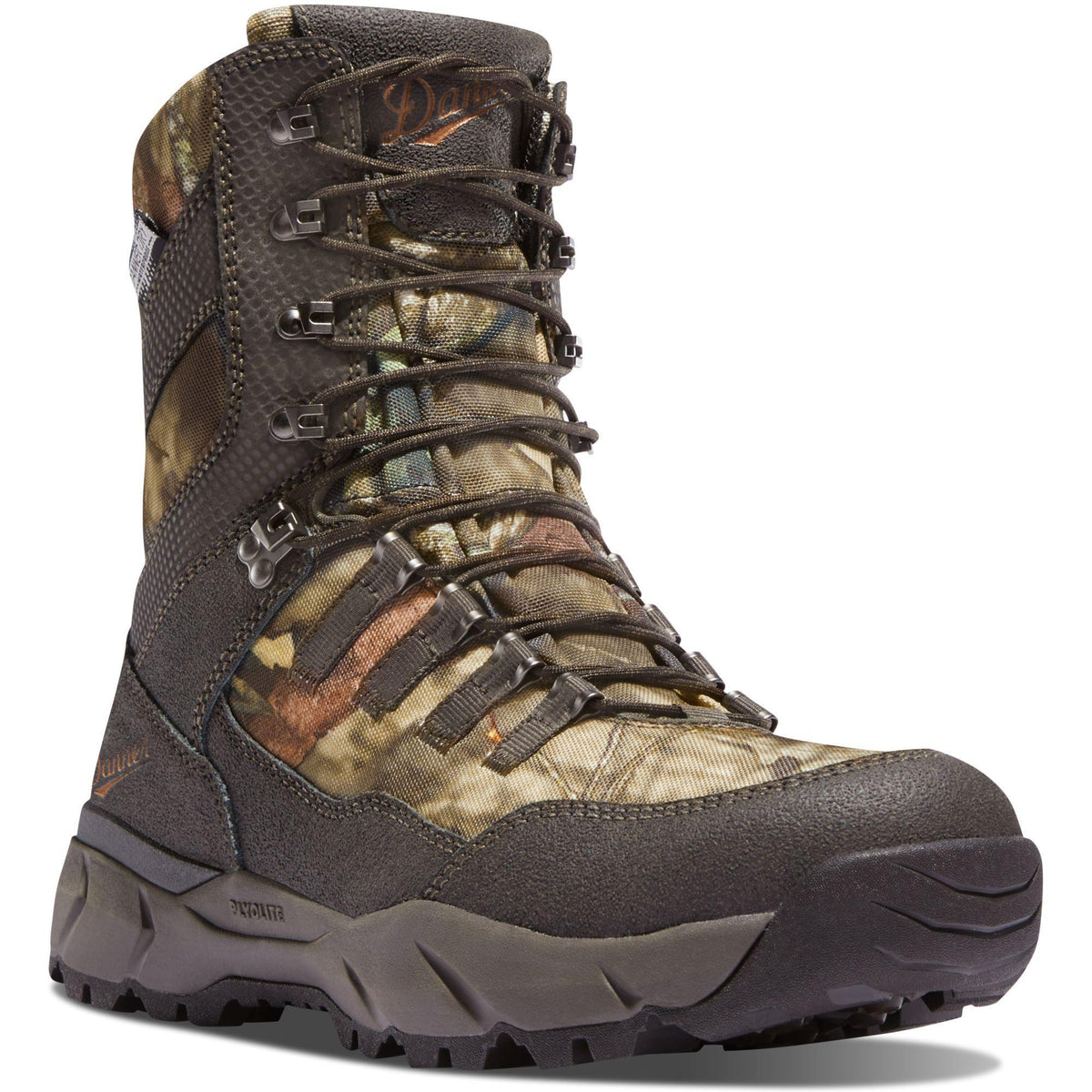 Danner Men's Vital 8" 400G Insulated Waterproof Hunt Boot - Mossy Oak - 41552 7 / Medium / Mossy Oak - Overlook Boots