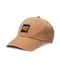 Woven Logo Low Profile Dad Cap Dark Wheat - Overlook Boots
