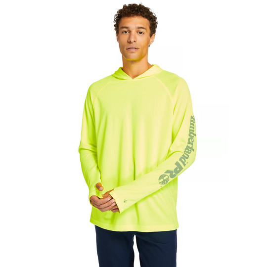 Timberland Pro Men's Wicking Good Work Hoodie - Pro Yellow - TB0A1V74C77  - Overlook Boots