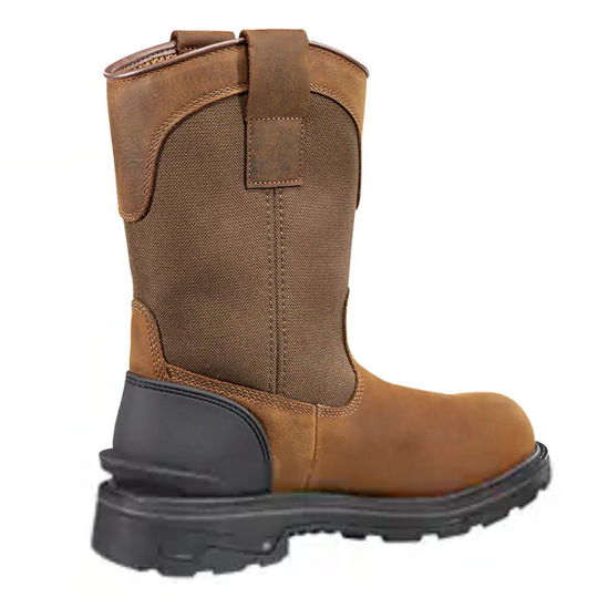 Carhartt Men's Ironwood 11" Waterproof Wellington Alloy Toe Work Boot - Brown - FT1500-M - Overlook Boots