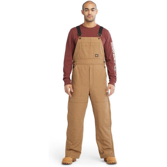 Timberland Pro Men's Gritman 100G Insulated Bib -Wheat- TB0A55RTD02 3x Extra Large/Regular / Dark Wheat - Overlook Boots