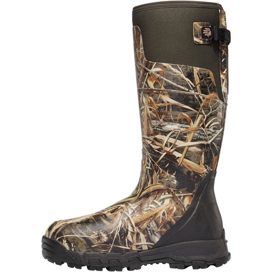 LaCrosse Men's Alphaburly Pro 18" 800G Insulated Rubber Hunt Boot - Realtree Max-5 - 376021 - Overlook Boots