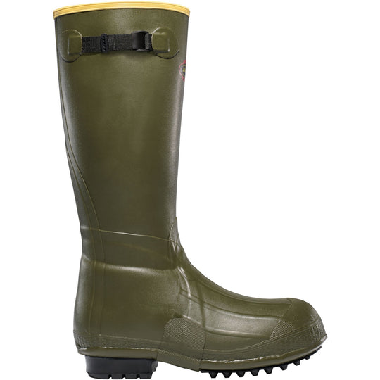 LaCrosse Men's Burly Air Grip 18" Rubber Work Boot - Green - 266050 6 / Green - Overlook Boots