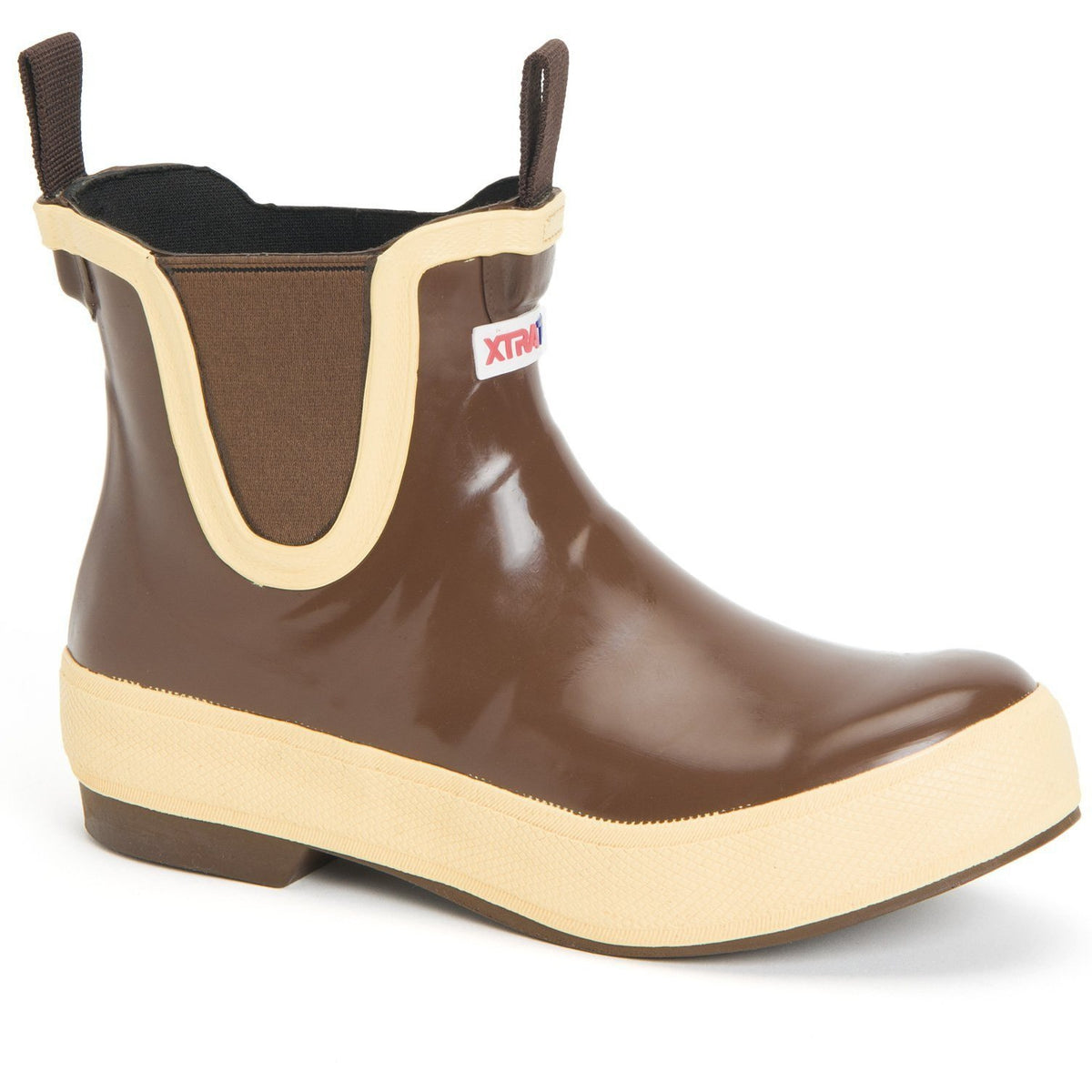 Xtratuf Women's 6" Legacy Ankle Deck Waterproof Boot - Brown - LDBW-900 6 / Brown - Overlook Boots