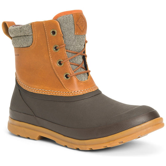Muck Men's Originals Duck Lace Waterproof Outdoor Boot - Tan - ODL-902 7 / Tan - Overlook Boots