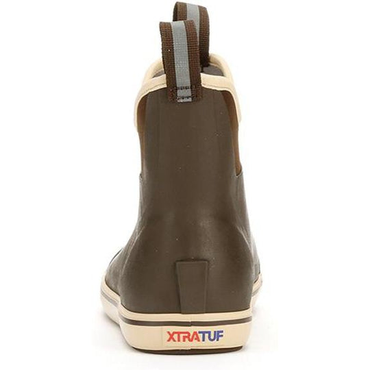 Xtratuf Ankle Deck Bota de Cubierta para Hombre, 6 Pulgadas, Impermeable - Chocolate y Tan - 22734 - Imagen 3