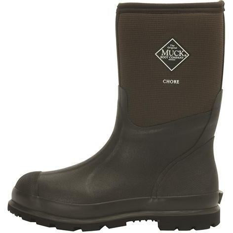 Muck Men's Chore XpressCool Mid 12" Waterproof Wellington Rubber Work Boot - CMCT-900 - Overlook Boots