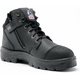 Steel Blue Men's Parkes Side Zipper Water Resistant Steel Toe Hiker Work Boot - Black - 812968 - Overlook Boots
