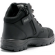 Steel Blue Men's Parkes Side Zipper Water Resistant Steel Toe Hiker Work Boot - Black - 812968 - Overlook Boots