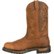 Rocky Original Ride Branson Bota Vaquera de Trabajo para Hombre, 11 Pulgadas, Impermeable, Punta de Acero, Sin Agujetas, Riesgo Eléctrico (EH) - Café - FQ0002809 - Imagen 6