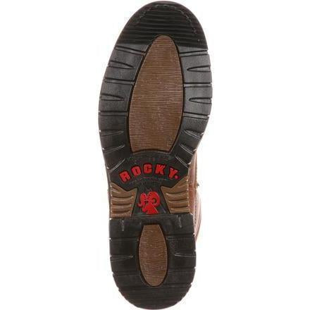 Rocky Men's Original Ride Lacer 9" Waterproof Western Boot - Brown - FQ0002723 - Overlook Boots