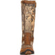 Rocky Men's Retraction 17" Waterproof Side Zipper Snake Hunt Boot Realtree RKS0243 - Overlook Boots