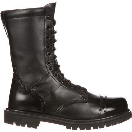 Rocky Men's Side Zipper Jump 10" Duty Boot - Black - FQ0002090 - Overlook Boots