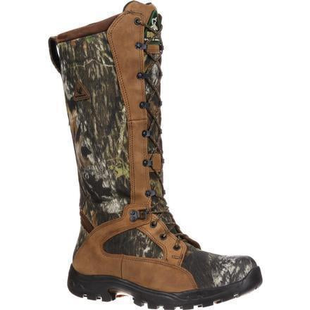 Rocky Men's Snakeproof 16" Waterproof Hunting Boot - Mossy Oak - FQ0001570 4 / Medium / Mossy Oak - Overlook Boots