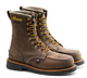 Thorogood 1957 Series Bota de Trabajo para Hombre, 8 Pulgadas, Impermeable, Punta Moc, Hecha en EE. UU. - 814-3890