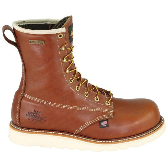 Thorogood Men's USA Made Amer Heritage 8" Composite Toe Wedge Work Boot 804-4210 - Overlook Boots