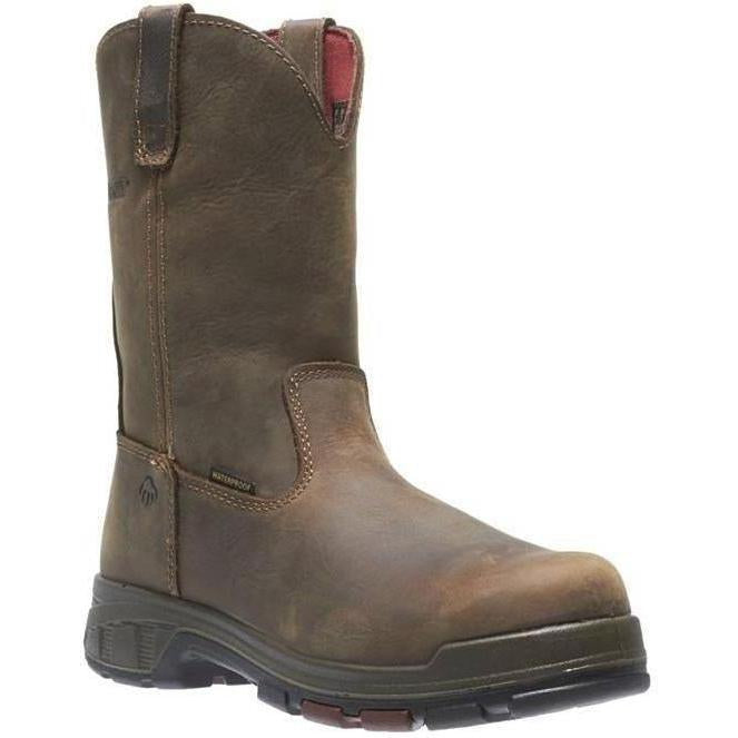 Wolverine Men's Cabor EPX Composite Toe Waterproof Wellington Work Boot W10318 7 / Medium / Brown - Overlook Boots