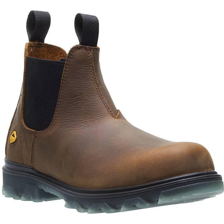 Wolverine Men's I-90 EPX Carbonmax Safety Toe Waterproof Romeo Work Boot W10791 7 / Medium / Brown - Overlook Boots